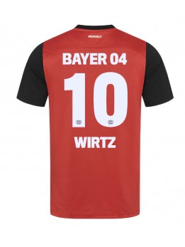 Billige Bayer Leverkusen Florian Wirtz #10 Hjemmedrakt 2024-25 Kortermet